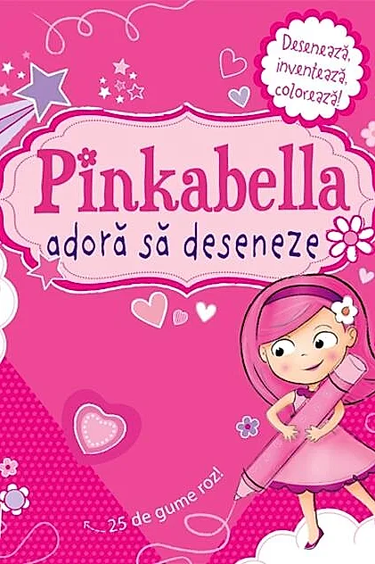 Pinkabella adoră să deseneze