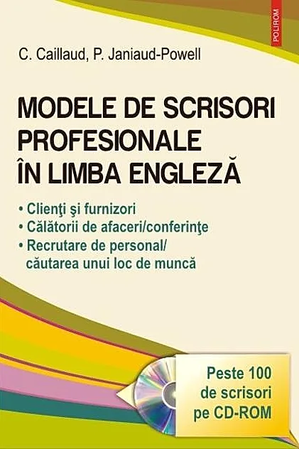 Modele de scrisori profesionale în limba engleză