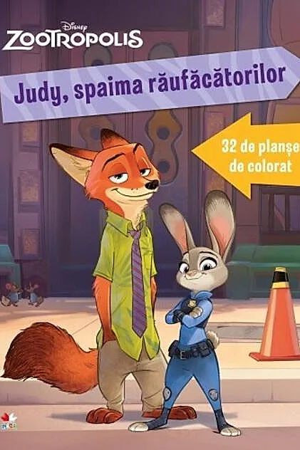 Disney. Zootropolis. Judy, spaima răufăcătorilor