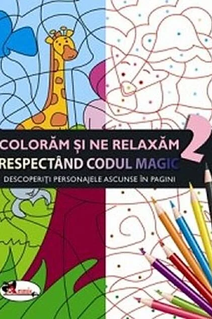 Colorăm și ne relaxăm respectând codul magic 2