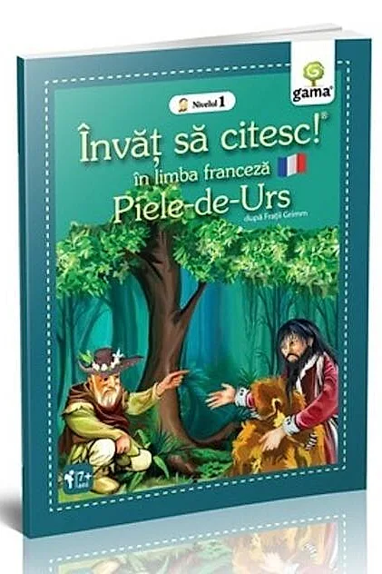 Invat sa citeasc in limba franceza. Piele-de-Urs