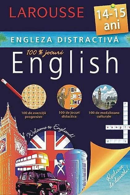 Larousse. Engleza distractivă 14-15 ani
