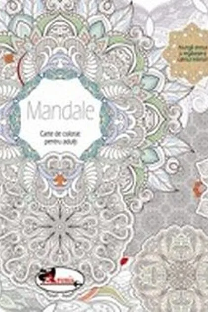 Mandale. Carte de colorat pentru adulți
