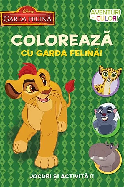 Colorează cu garda felină!