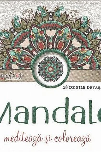 Mandale - meditează și colorează