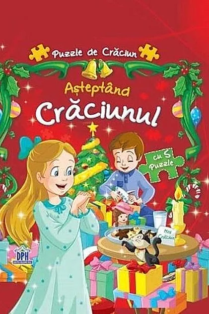 Așteptând Crăciunul. Puzzle de Crăciun