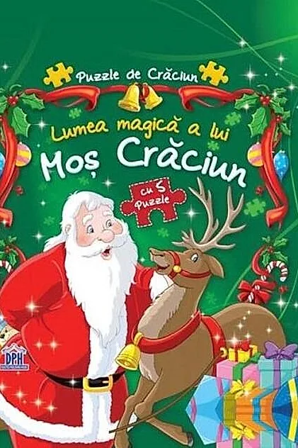 Lumea magică a lui Moș Crăciun. Puzzle de Crăciun