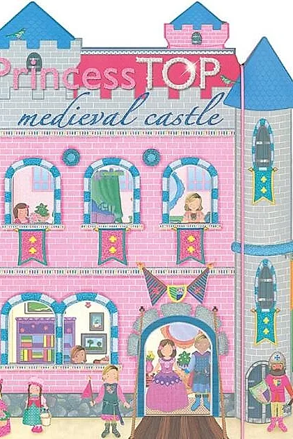 Princess Top. Medieval Castle (bleu)