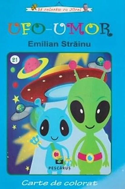 Ufo - Umor. Carte de colorat