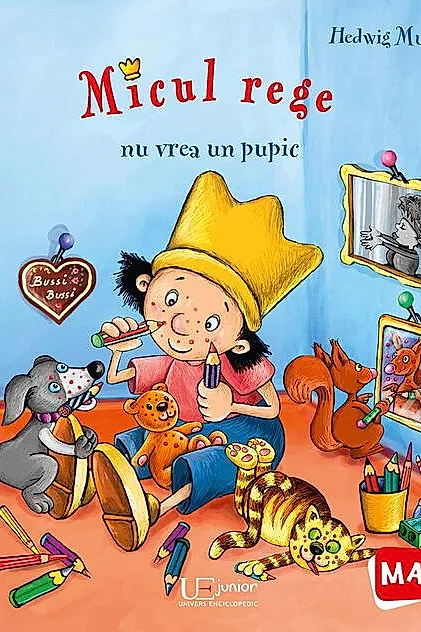Micul rege nu vrea un pupic