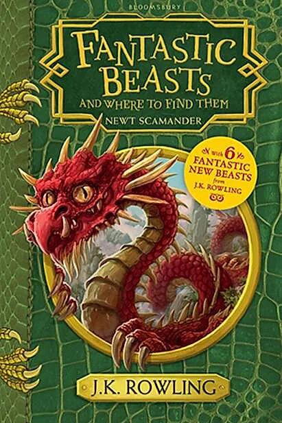 Fantastic Beasts and Where to Find Them. Hogwarts Library Book