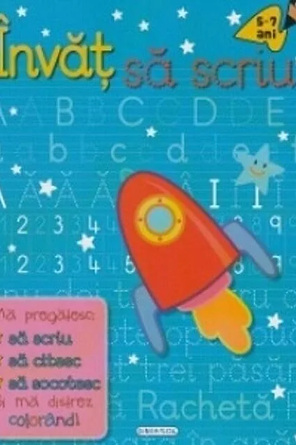 Învăț să scriu citesc și socotesc colorând