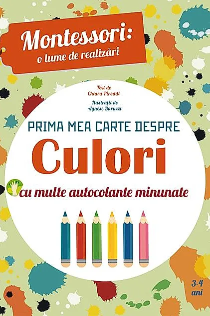 Montessori: Prima mea carte despre culori