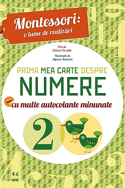 Montessori: Prima mea carte despre numere