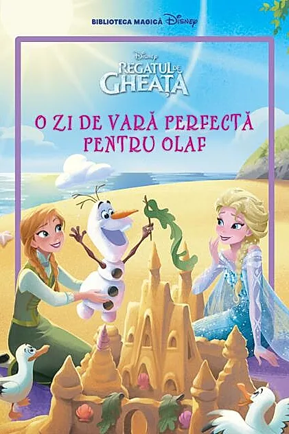 Disney. Regatul de gheață. O zi de vară perfectă pentru Olaf. Carte gigant (grupa mijlocie)