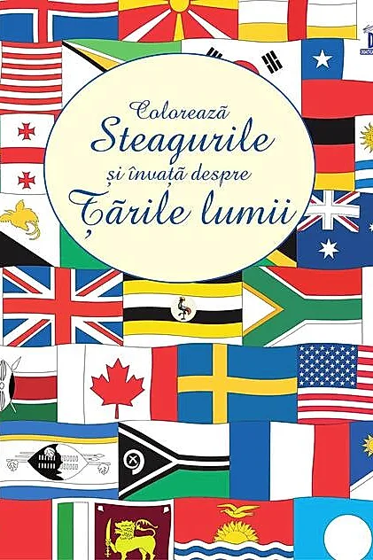 Colorează steagurile și învață despre țările lumii