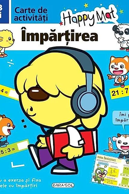 Happy Mat. Împărțirea 7-8 ani