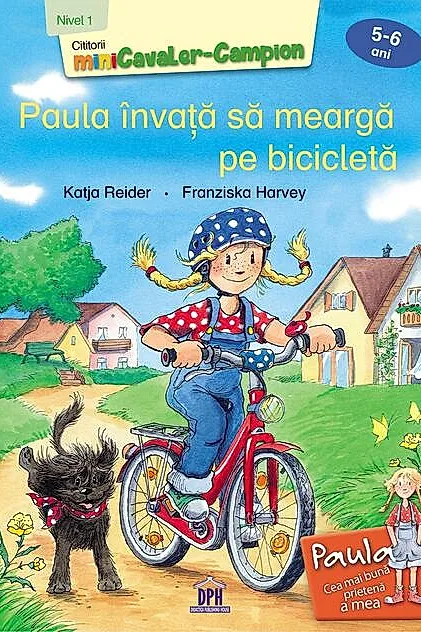 Paula învață să meargă pe bicicletă - Nivelul I