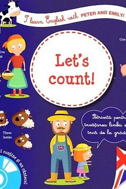 I learn English with Peter and Emily! Let's count!