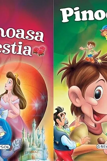 2 Povești: Frumoasa și Bestia și Pinocchio