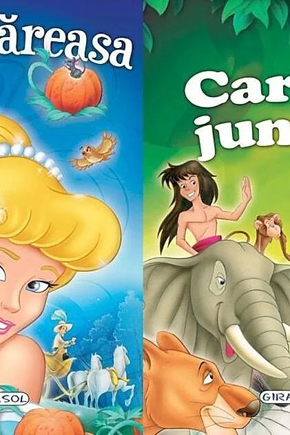 2 Povești: Cenușăreasa și Cartea junglei