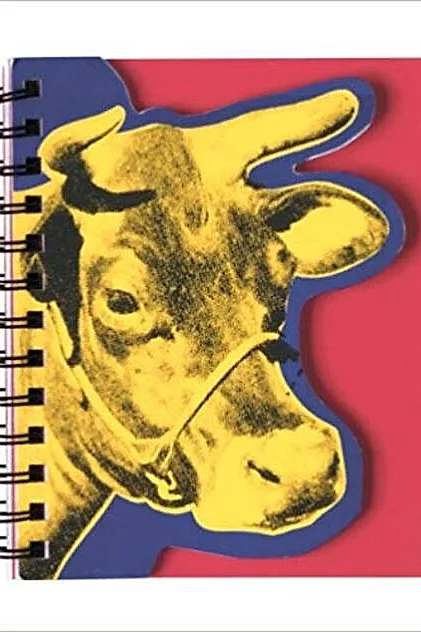 Andy Warhol Cow Layered Journal Diary