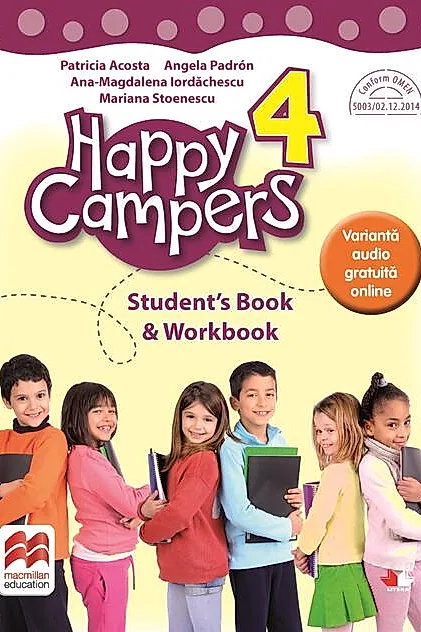 Happy Campers. Student Book, Workbook. Clasa a IV-a