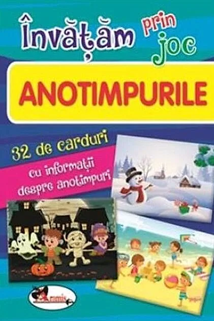 Învățam prin joc. Anotimpurile-32 de carduri