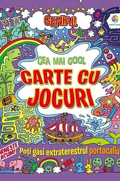 Genial! Cea mai cool carte cu jocuri
