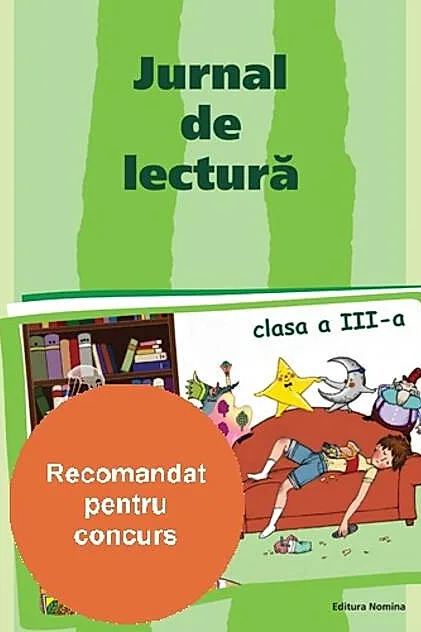 Jurnal de lectură. Clasa a III-a
