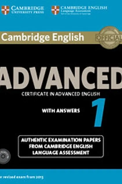 Cambridge English Advanced 1 for Revised Exam from 2015 Student's Book Pack (Student's Book with Answers and Audio CDs (2))