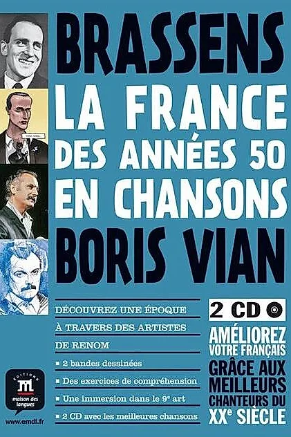 La France des années 50 en chansons - Bande dessinée + 2 CD