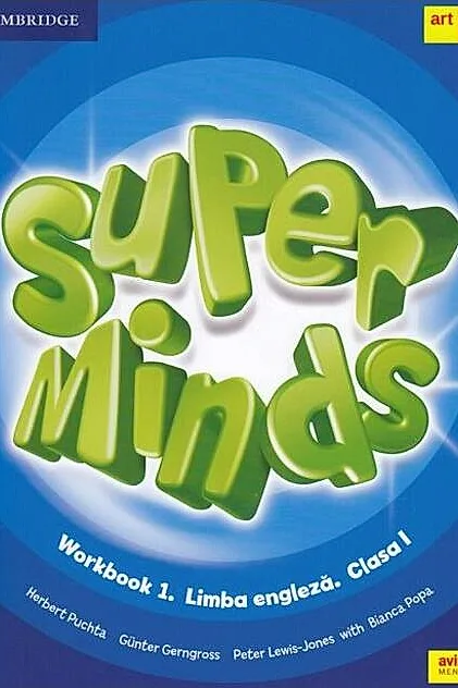 Super Minds. Workbook 1. Limba Engleză. Clasa I (Cambridge) + CD