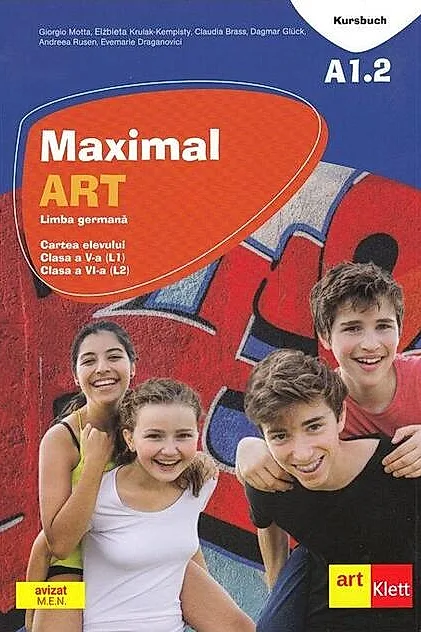 Maximal. Limba Germană. Clasa a V-a (L1). Clasa a VI-a (L2). Cartea elevului