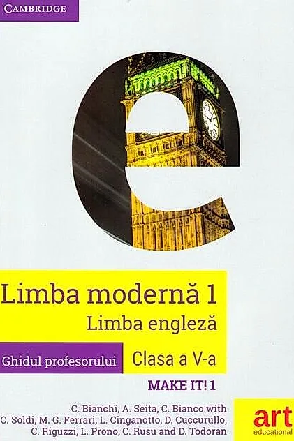 Limba engleză Clasa a V-a. Ghidul profesorului (Teacher's Book - Make it! 1)