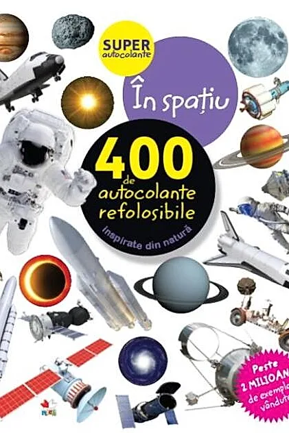 În spațiu. 400 de autocolante refolosibile