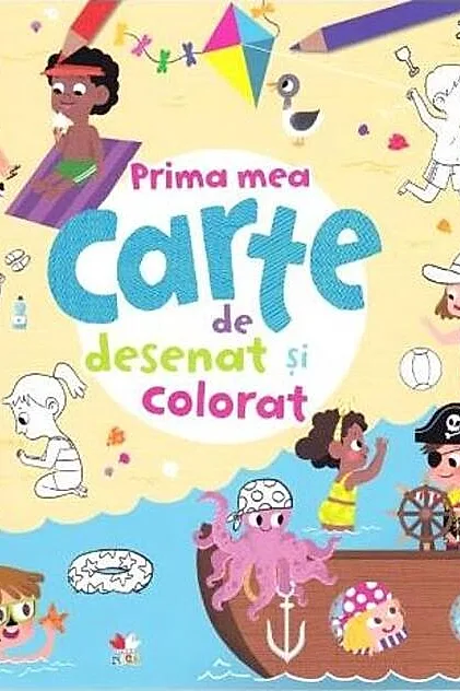 Prima mea carte de desenat și colorat