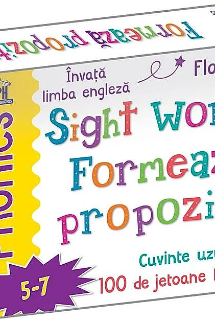 Jetoane. Sight Words / Formează propoziții (limba engleză)