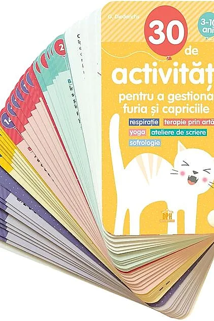 30 de activități pentru a gestiona furia și capriciile (3-10 ani)