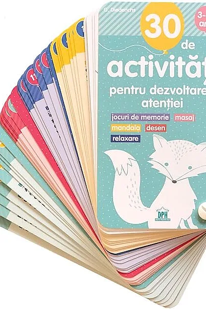 30 de activități pentru dezvoltarea atenției (3-10 ani)