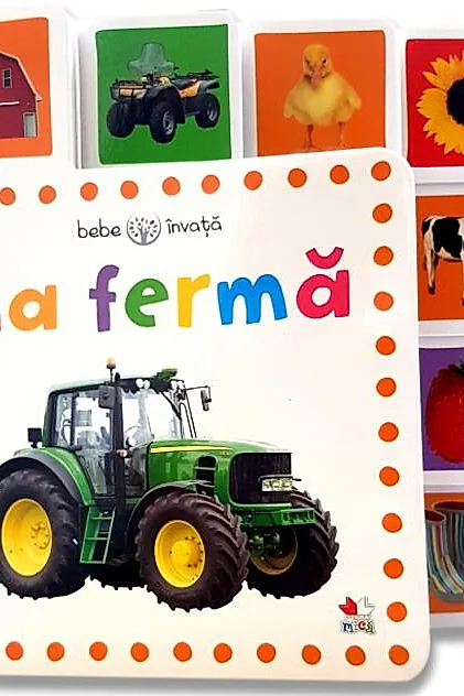 Bebe învață. La fermă