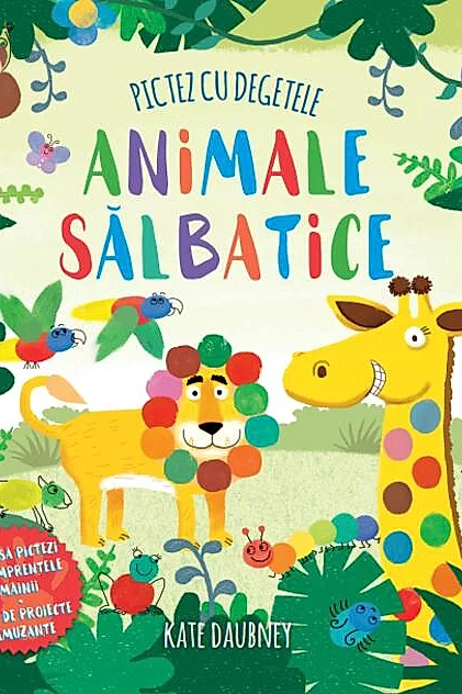 Pictez cu degetele. Animale sălbatice