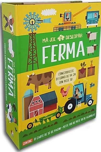 Mă joc și descopăr. Ferma (conține puzzle 3D)