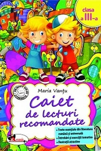 Caiet de lecturi recomandate Clasa a III-a