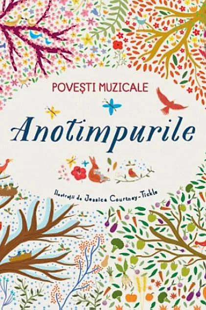 Povești muzicale. Anotimpurile. Carte cu sunete