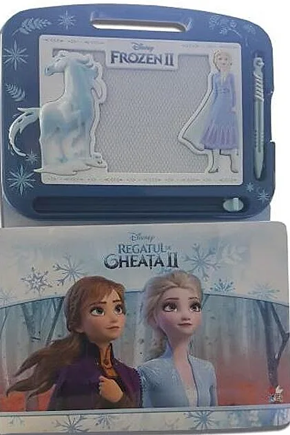 Disney. Regatul de gheață II (Carte cu tăbliță magnetică)