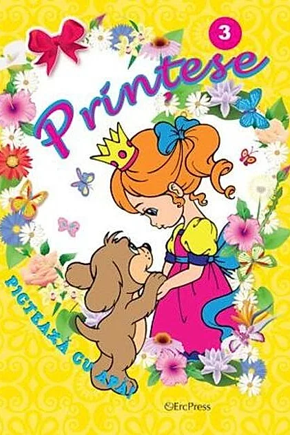 Prințese Nr. 3. Pictează cu apă