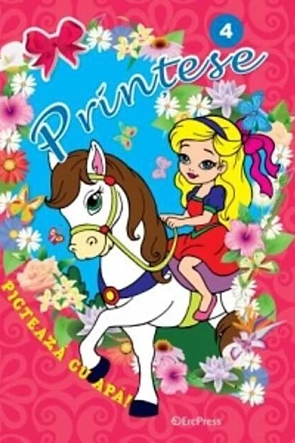Prințese Nr. 4. Pictează cu apă