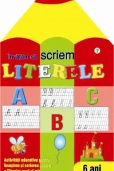 A,B,C Învățăm să scriem literele