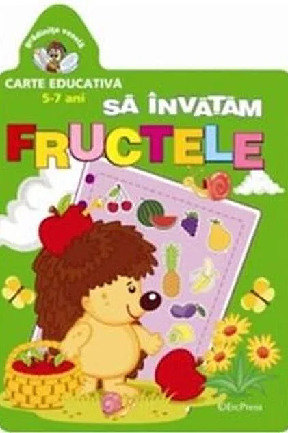 Să învățăm fructele. Grădinița veselă